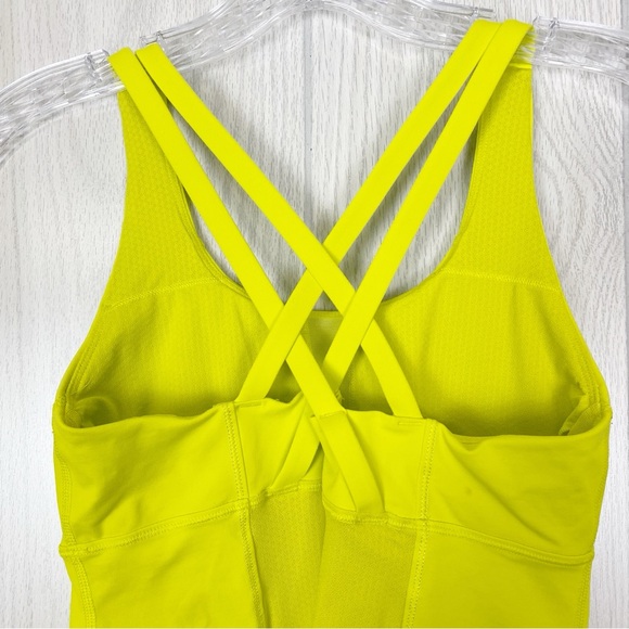 Lululemon | Energy Racerback Tank Top in Split Pea Size 4 - Picture 5 of 11
